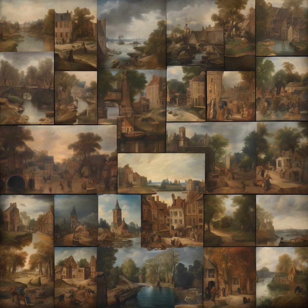 Στιλ και Τεχνικές του Lucas van Uden